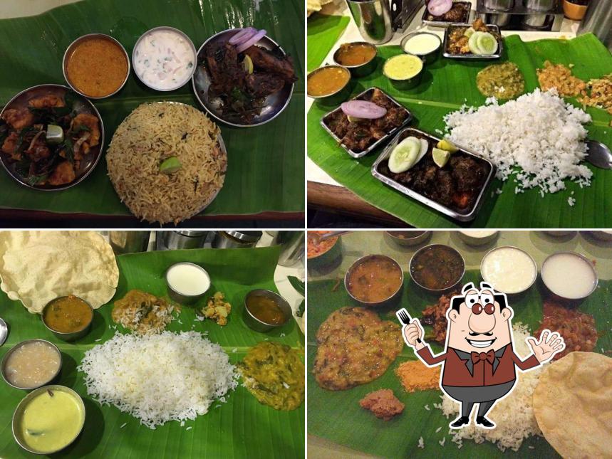 Food at Hotel RRR Mysore