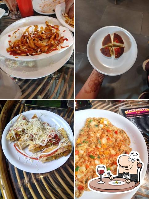 Food at BLOCKBUSTER Cafe