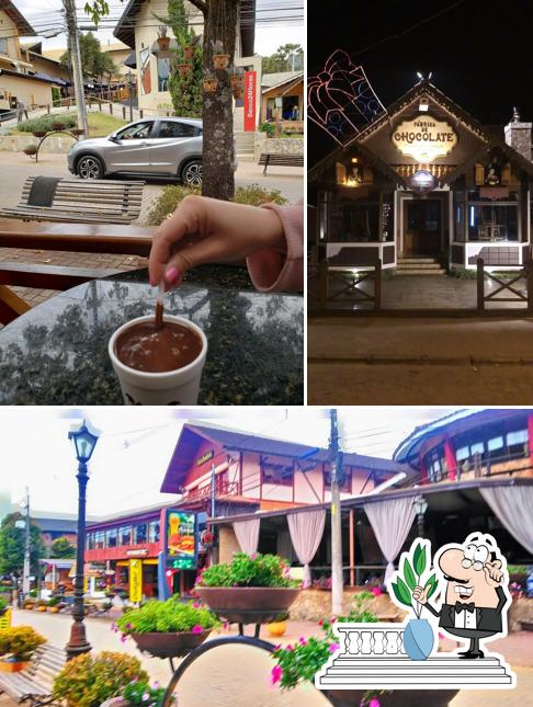 O exterior do Chocolateria Monte Verde