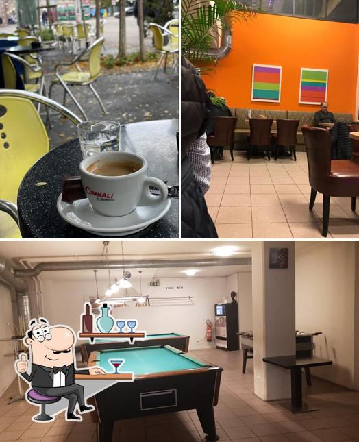 Gli interni di Grand Cafe Bar