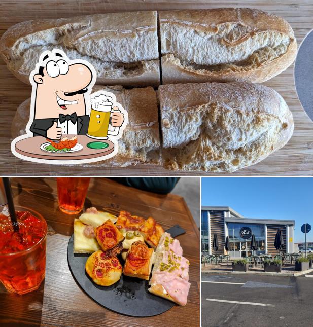 Puoi goderti un rinfrescante bicchiere di birra chiara o scura