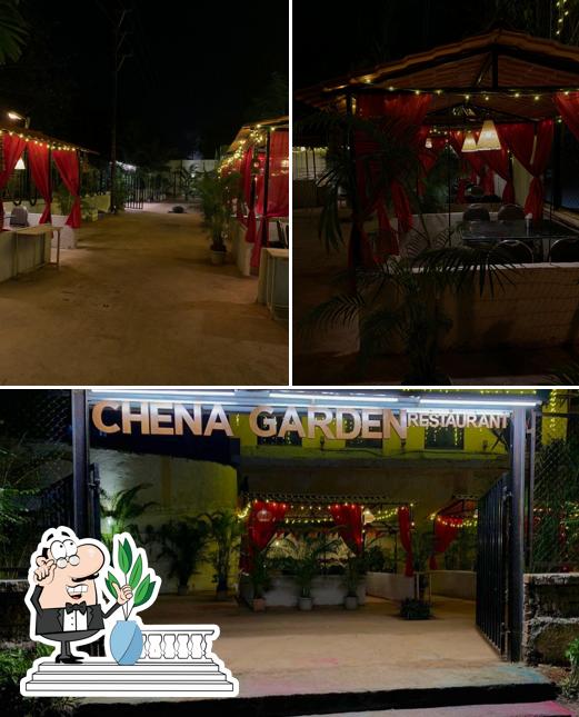 The exterior of Chena Garden Restaurant