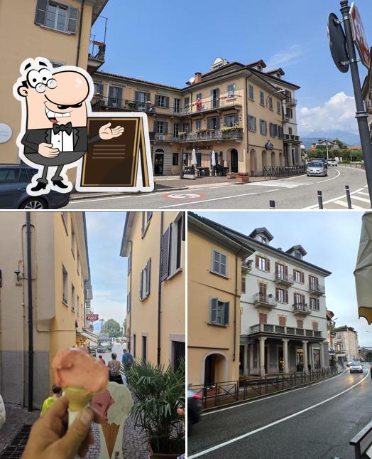 Questa è la foto che presenta la esterno e cibo di Coffee Time