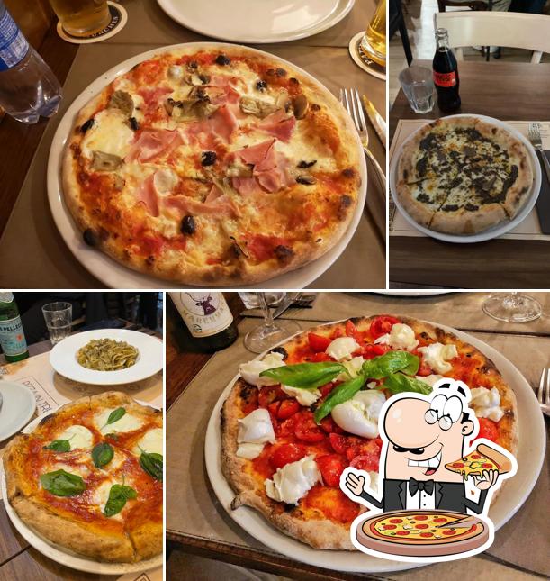 Ordina tra le svariate varianti di pizza