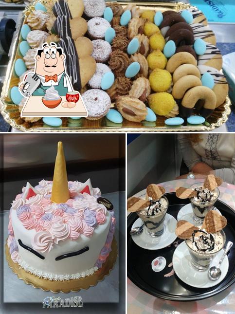 Paradise Cafe' propone un'ampia gamma di dolci
