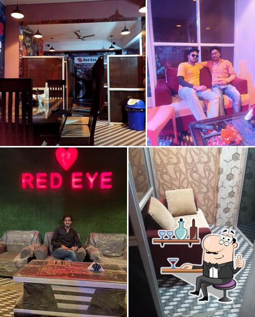 The interior of A+ Red Eye Cafe
