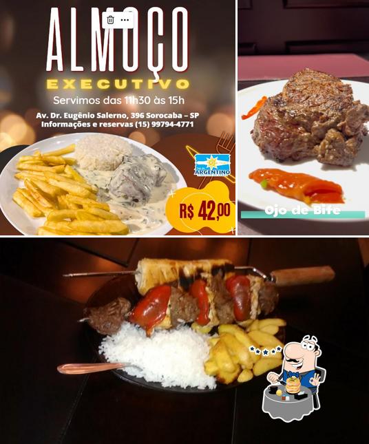 Comida em Bar do Argentino