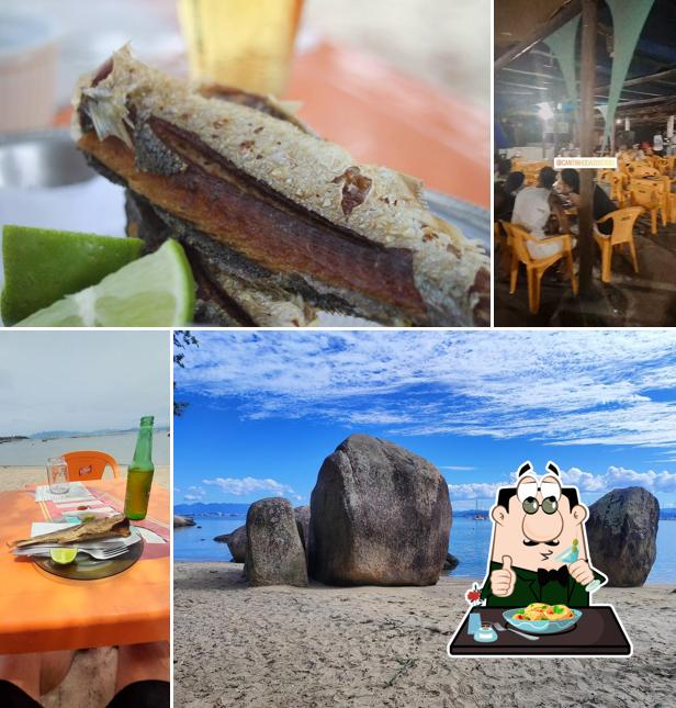 Comida em Cantinho das ostras