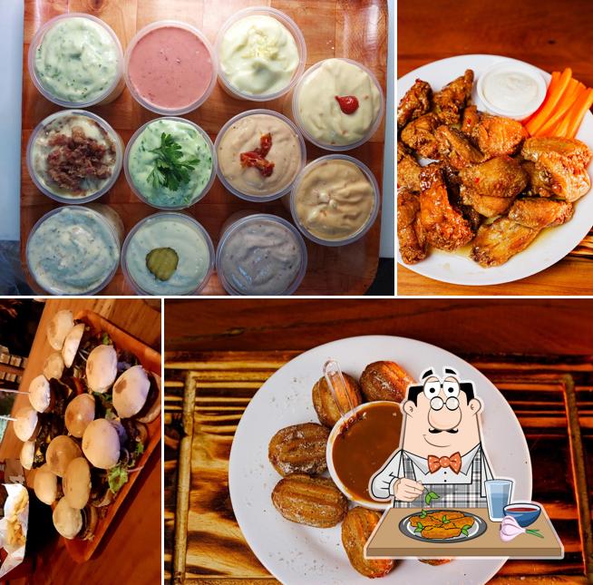 Asas de frango em Hamburgueria e Pizzaria Brogui Burger e Pizza no Centro