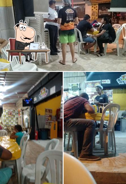 O interior do Pasteis Pit Stop Pastelaria em Piedade