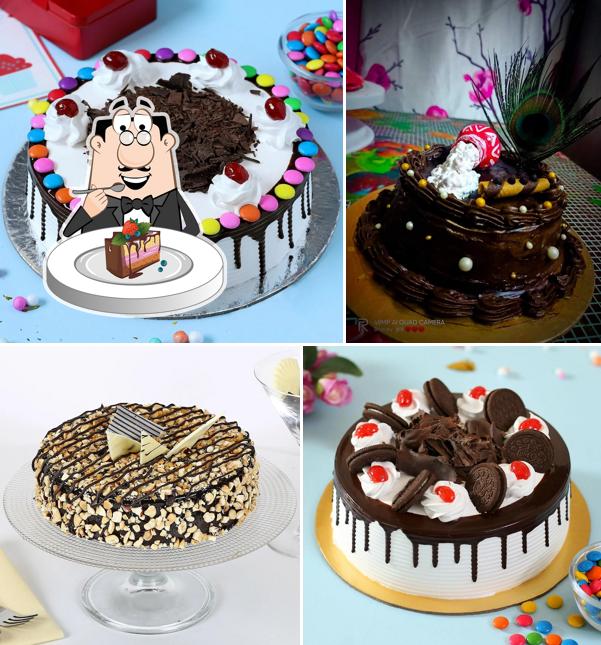 Chocolate cake at RAWAT BAKERY