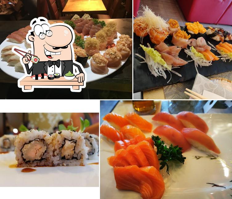 Prenditi le varie opzioni di sushi