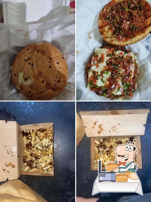 Garlic bread at The Smash Burgerr