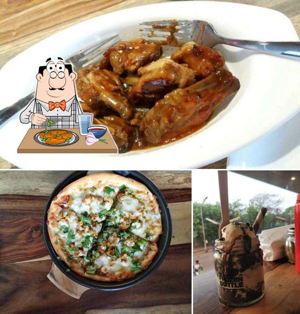 Chicken wings at uspizza margao