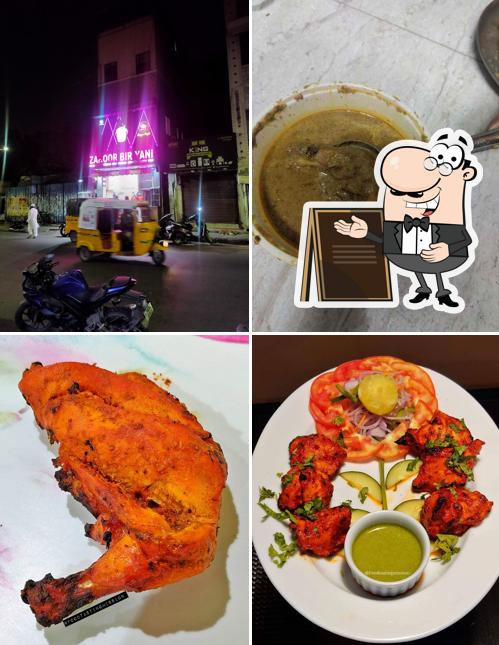 The exterior of zahoor biriyani