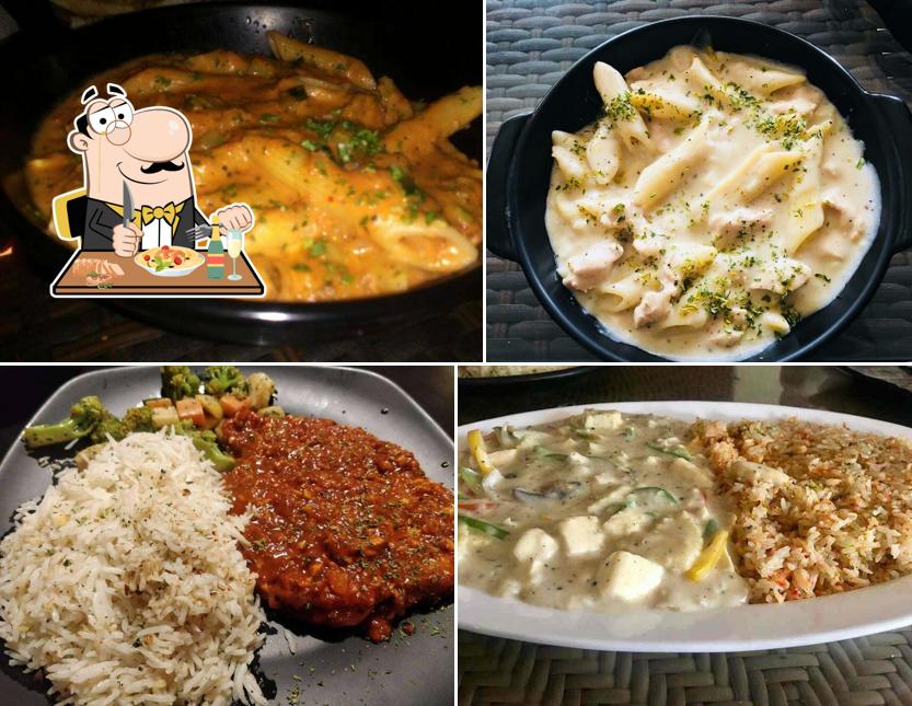 Food at Let's Talk Over Table Cafe