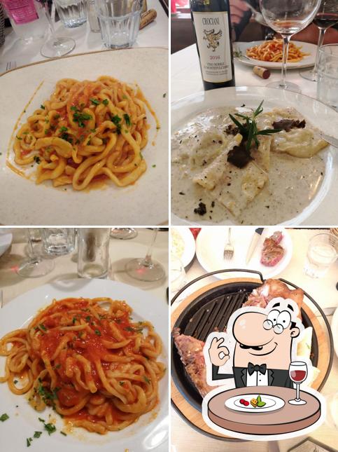 Platti al Trattoria di Cagnano