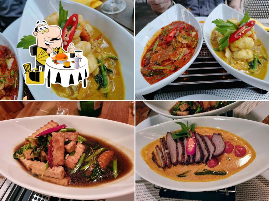 Platti al Restaurant Angehrn Siris Thaifood
