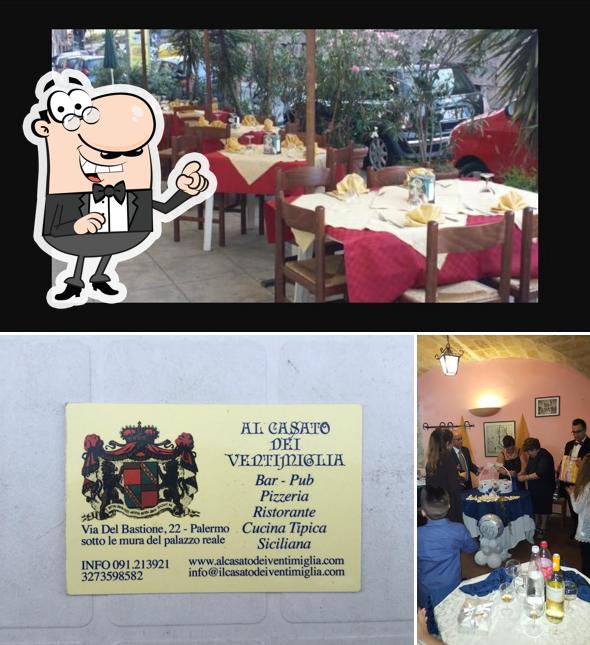 Siediti a un tavolo di Al Casato dei Ventimiglia