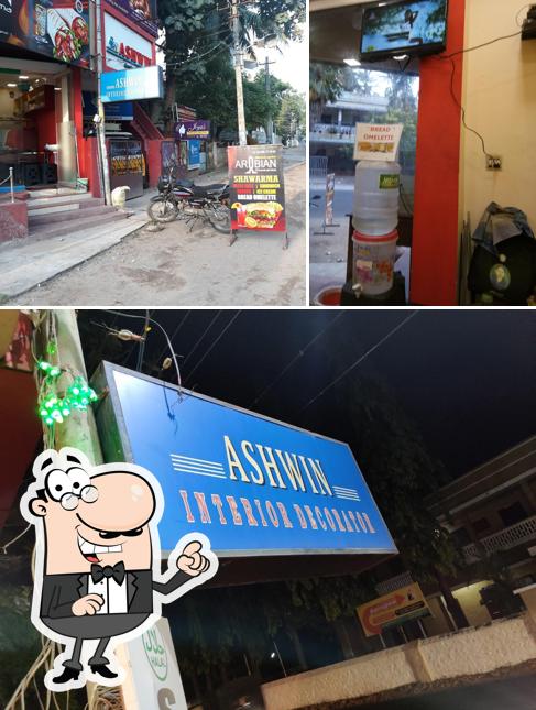 The exterior of Arabian Shawarma