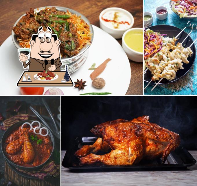 Order meat meals at Bawarchi In Veg & Non-Veg Restaurant