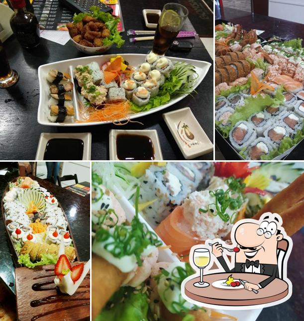 Platos en Bonsai Sushi Sashimi