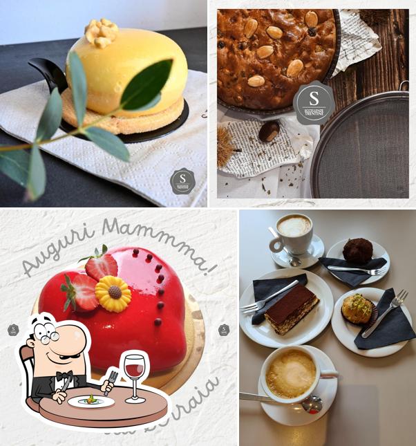 Platti al Pasticceria Serraia