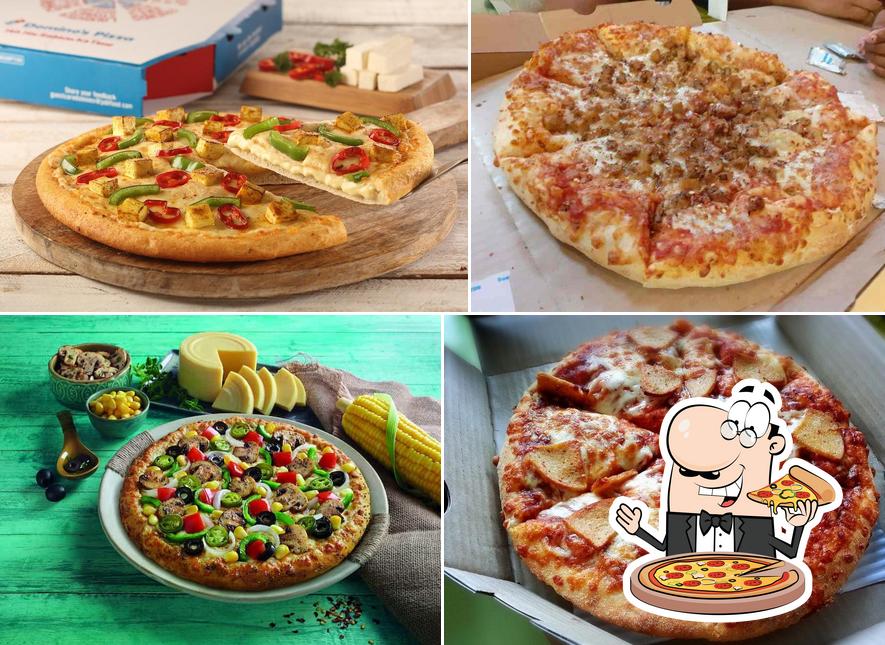Try out various kinds of pizza