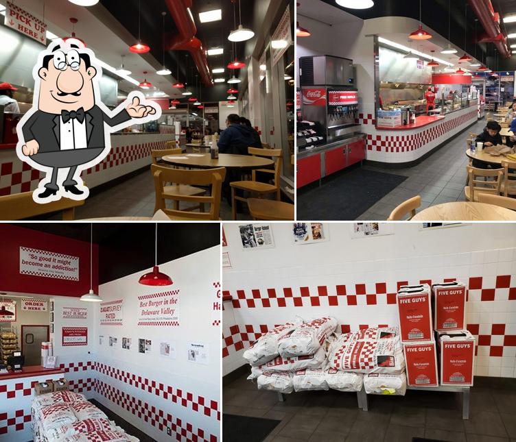 L'intérieur de Five Guys
