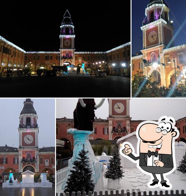 Goditi la vista dagli esterni di La Bolla Caffetteria