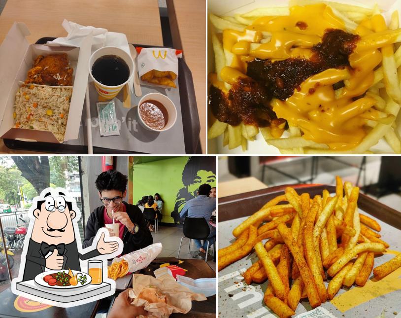 Meals at McDonald's Basavanagudi Gandhi Bazaar