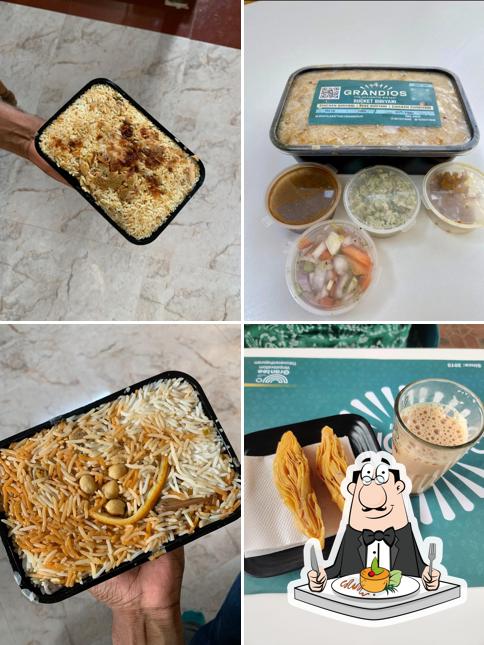 Meals at Grandios Biriyani