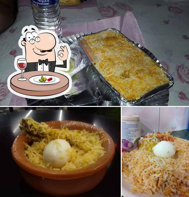 Food at Haji Abdul Biryani House