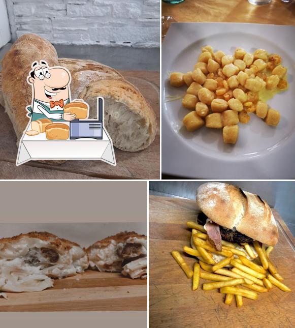 Pane all'aglio al La Vecchia Roccia