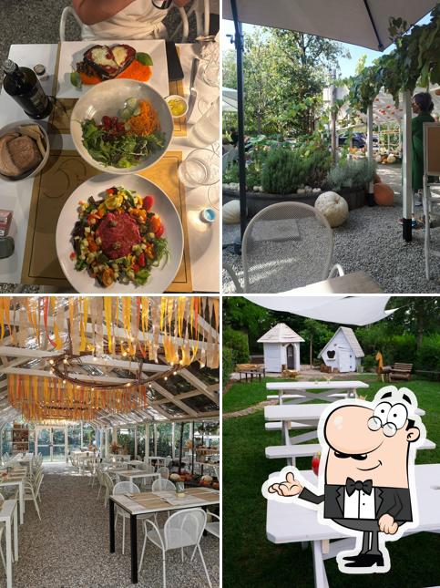 Gli interni di Nonno Andrea Bistrot Agricolo e Shop