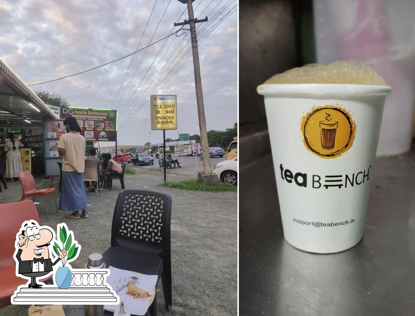 The exterior of Tea Bench Omalur