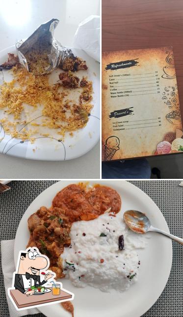 Food at The Highway kitchen