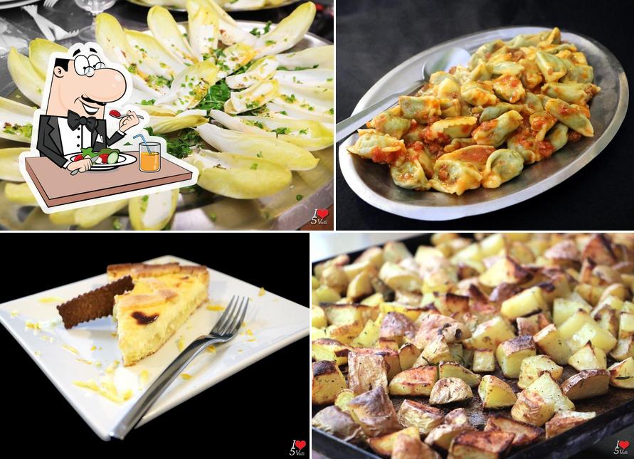 Cibo al Trattoria Pizzeria Bianca Airole