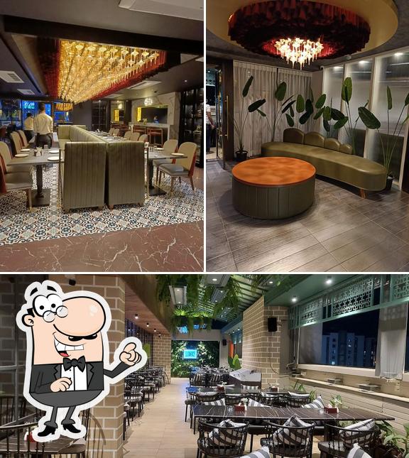 The interior of The 7A Restaurant & Bar