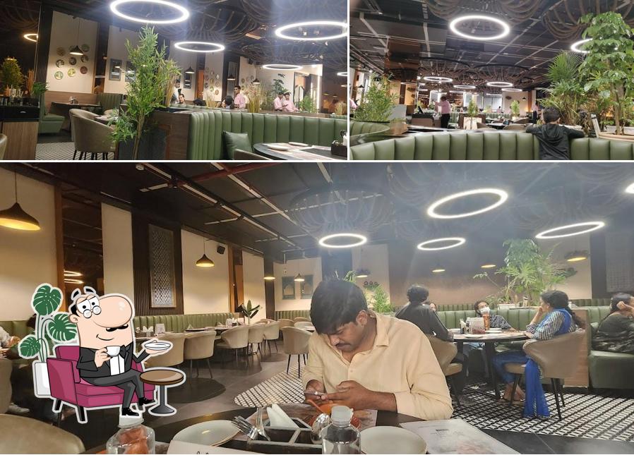 The interior of UTK United Telugu Kitchens Chanda Nagar, Hyderabad