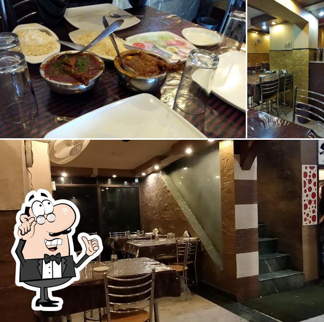 The interior of Al-Kareem Restaurant