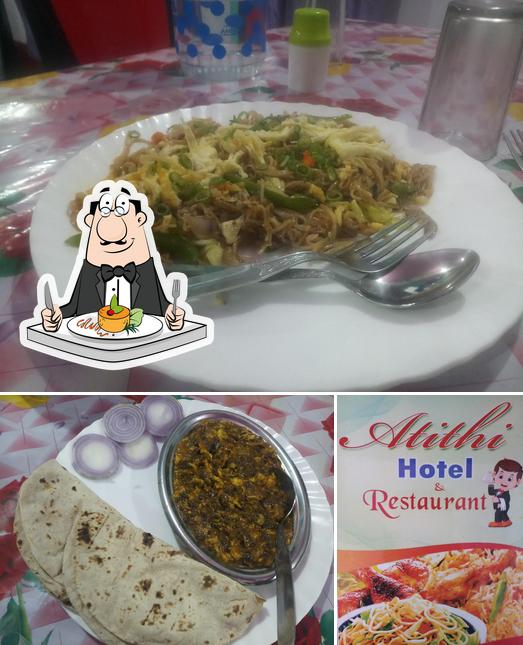 Food at Atithi Hotel & Restaurant