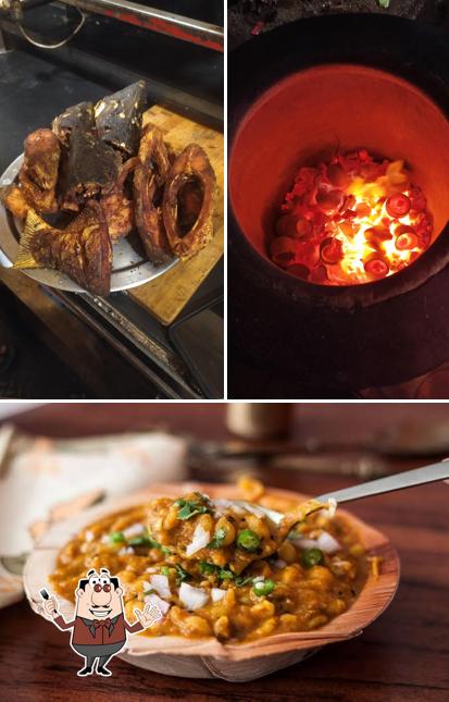 Food at MudCups - Anekal