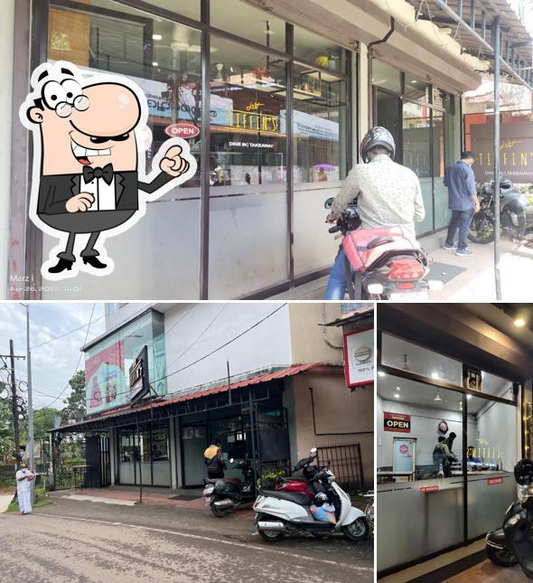 Check out the outside part of Just Tiffin's Caterers LLP