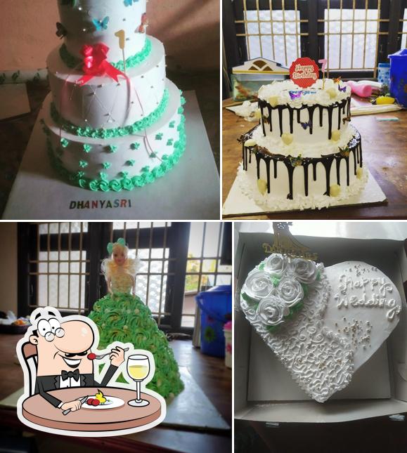 Meals at KAVI'S homemade cakes