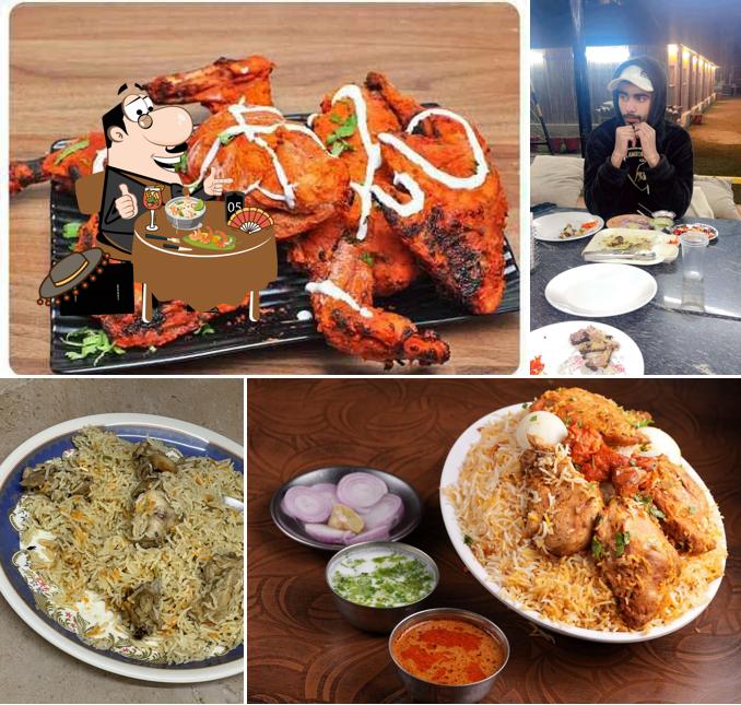 Meals at Muskan Dhaba