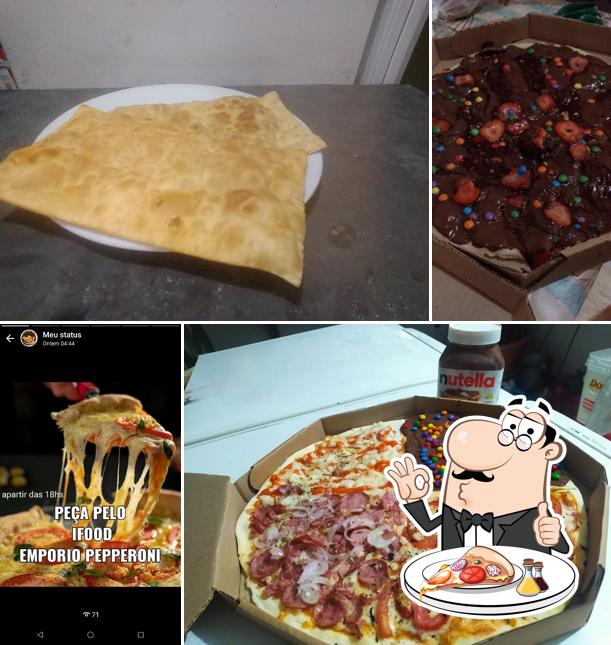 Experimente diferentes variedades de pizza