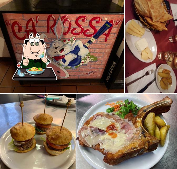 Gelato al Osteria Cà Rossa