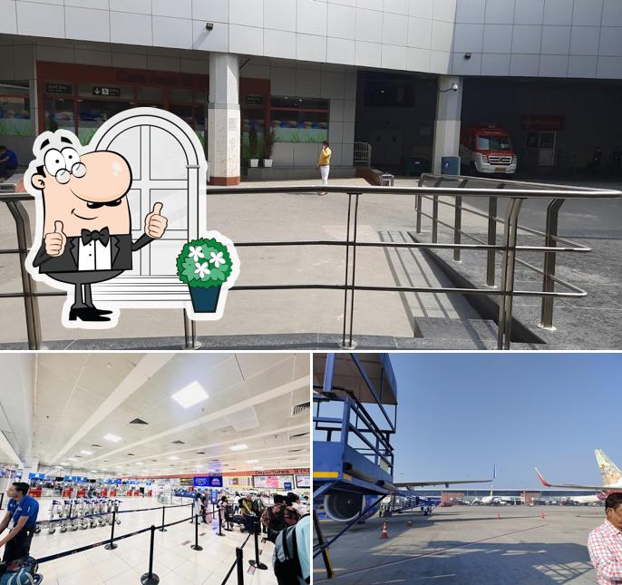 The exterior of Cafe Aero @ T2