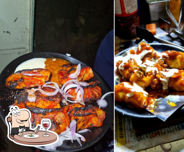 Food at Delight Momos